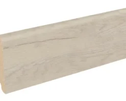 SKANDOR Sockelleiste FU60L Chateau Weiß 19x58x2400 mm
