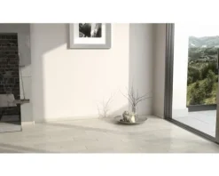 SKANDOR Sockelleiste FU60L Chateau Weiß 19x58x2400 mm