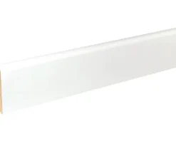 SKANDOR Sockelleiste MDF FU60L foliert weiß 19x58x2400 mm