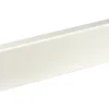 SKANDOR Sockelleiste SF253L weiß foliert 2500 x 58 x 16 mm