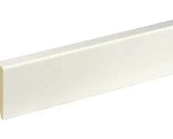 SKANDOR Sockelleiste SF253L weiß foliert 2500 x 58 x 16 mm