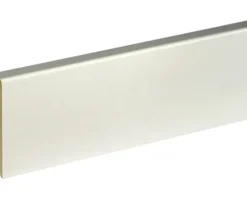 SKANDOR Sockelleiste SU084L weiß foliert 2500 x 80 x 15 mm