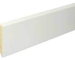 SKANDOR Sockelleiste SU084L weiß foliert 2500 x 80 x 15 mm