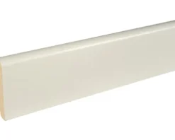 SKANDOR Sockelleiste SU060L weiß foliert 2500 x 58 x 19 mm