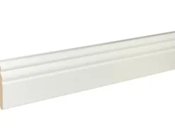 SKANDOR Sockelleiste weiß FU073 2400 x 70 x 18 mm