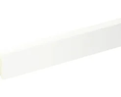 SKANDOR Sockelleiste weiß SU47L 1200 x 40 x 16 mm