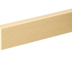 Sockelleiste Buche furniert lackiert SF253L 6x58x2500 mm