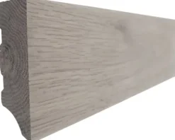 Sockelleiste Eiche Profil B weiß geölt 2000 x 60 x 20 mm