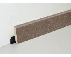 Sockelleiste Eiche smoked furniert SU060L 19x58x2500 mm