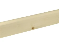 Sockelleiste Fichte/Tanne roh 2400 x 58 x 10,5 mm