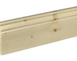 Sockelleiste Fichte/Tanne unsortiert 2000 x 96 x 18 mm