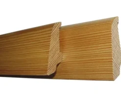 Sockelleiste Lärche geölt astig 2000 x 55 x 20 mm