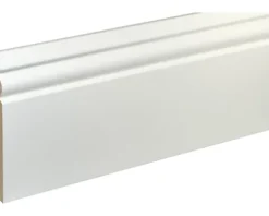 Sockelleiste streichbar weiß 2400 x 150 x 15 mm