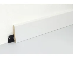 Sockelleiste Weiß foliert FU061L 19x58x2400 mm
