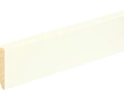 Sockelleiste weiß 0153L RAL9010 2400x58x16mm