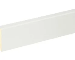 Sockelleiste Weiss RAL9016 foliert lackiert SF253L 16x58x2500 mm