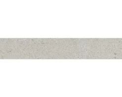 Sockel Structure Perla matt grau 10x60 cm