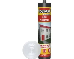 Soudal 1K Bau-Silikon transparent 300 ml
