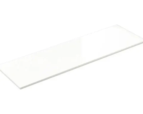 Steingut Wandfliese Rako weiss glänzend 29,8x89,8cm