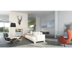 Steinteppich-Set 1 m² Ravello Fein Grau Innenbereich - Boden
