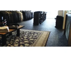 Steinteppich-Set 1 m² Ravello Groß Schwarz Innenbereich - Boden