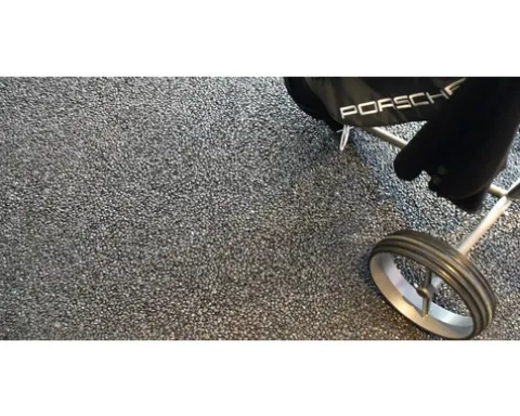 Steinteppich-Set 1 m² Ravello Groß Schwarz Innenbereich - Boden