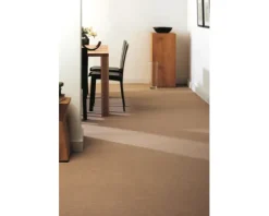 Teppichboden Rips Messina beige 400 cm breit (Meterware)