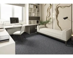 Teppichboden Schlinge Altino anthrazit FB77 400 cm breit (Meterware)
