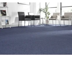 Teppichboden Schlinge Altino blau FB83 400 cm breit (Meterware)