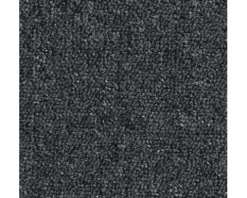 Teppichboden Schlinge Matrix anthrazit 400 cm breit (Meterware)