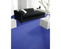 Teppichboden Velours Verona marineblau FB175 400 cm breit (Meterware)