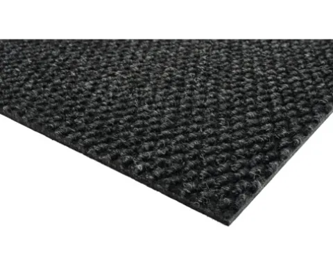 Teppichfliese Nadelfilz Calypso 50 anthrazit 4,2 mm 50x50 cm