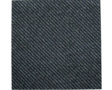 Teppichfliese Nadelfilz Centaur 36 dunkelblau grau 4 mm 50x50 cm