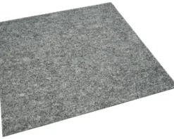 Teppichfliese Nadelfilz Merlin 70 hellgrau 5,5 mm 50x50 cm