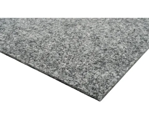 Teppichfliese Nadelfilz Merlin 70 hellgrau 5,5 mm 50x50 cm