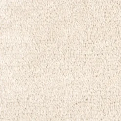 Teppichfliesen 50x50 cm selbstliegend, Velours Hochflor, Simply Soft Creme Beige