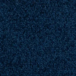 Teppichfliesen 50x50 cm selbstliegend, Velours Hochflor, Simply Soft Dunkel Blau