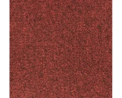 Teppichfliese Schlinge Astra 320 rot 3 mm 50x50 cm