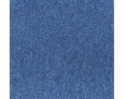 Teppichfliese Schlinge Mustang 82 blau 3 mm 50x50 cm