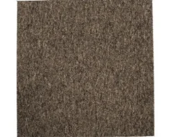 Teppichfliese Schlinge Mustang 293 braun 3 mm 50x50 cm
