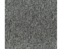Teppichfliese Schlinge Mustang 76 dunkelgrau 3 mm 50x50 cm