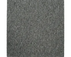 Teppichfliese Schlinge Mustang 76 dunkelgrau 3 mm 50x50 cm