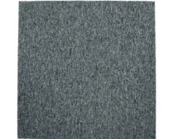 Teppichfliese Schlinge Mustang 75 graublau 3 mm 50x50 cm