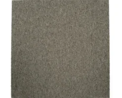 Teppichfliese Schlinge Mustang 94 graubraun 3 mm 50x50 cm