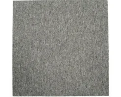 Teppichfliese Schlinge Mustang 175 grau 3 mm 50x50 cm