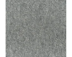 Teppichfliese Schlinge Mustang 74 hellgrau 3 mm 50x50 cm
