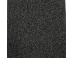 Teppichfliese Schlinge Mustang 78 schwarz 3 mm 50x50 cm