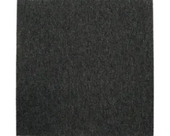 Teppichfliese Schlinge Sparkle 78 schwarz 3,5 mm 50x50 cm