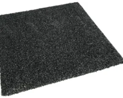 Teppichfliese Shag Amalfi 77 anthrazit 5 mm 50x50 cm