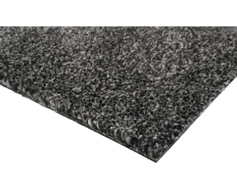 Teppichfliese Shag Amalfi 75 dunkelgrau 5 mm 50x50 cm